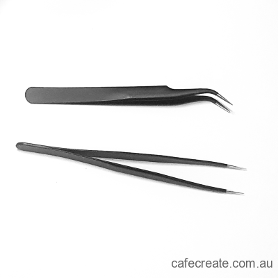 Precision Tweezers - 2 Pc