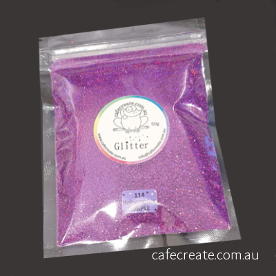 Holographic U/Fine Glitter 50g - 114 PURPLE