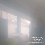 Clear Adhesive Vinyl - Storm Gray