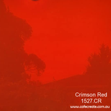 Clear Adhesive Vinyl - Crimson Red