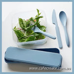 Re-usable Blank Cutlery - Blue