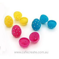 Plastic Fillable Spotted Eggs