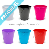 *BUDGET* Bright Metal Bucket Set of 24