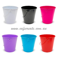 *BUDGET* Bright Metal Bucket Set of 24