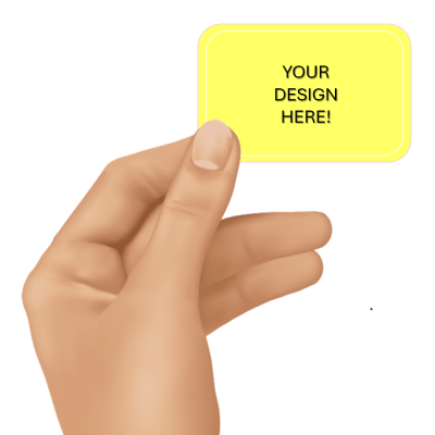Rectangle Round Sticker Custom Stickers RECTANGLE ROUNDED MEDIUM - Full Colour Gloss / Matt La ...