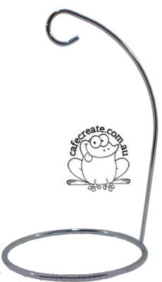 SALE Bauble Display Stand- Curved 16cm