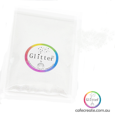 47 White Metallic Ultra Fine Glitter 500g