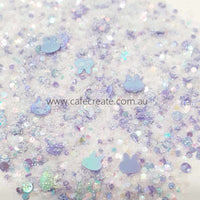 Glitter Pastel Bunny Mix - LILAC