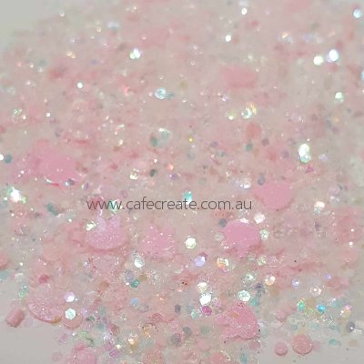 Glitter Pastel Bunny Mix - PINK