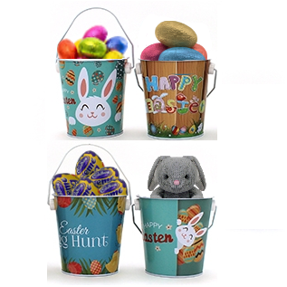 Easter Theme Printed Buckets