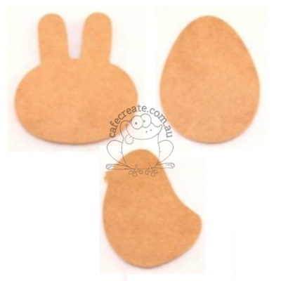 Wooden Easter Cut Outs - 5