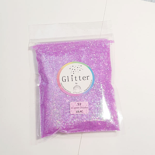 Glitter Diamonds - Chunky 51 Lilac