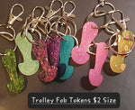 Trolley Fob Token $2 Size