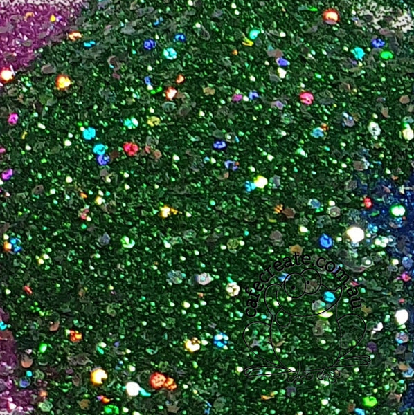 Chunky Glitter - Holo Magic Green