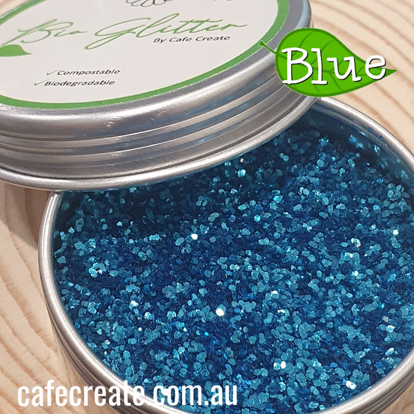 Bio Glitter Fine - Blue- 10g