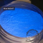 Glow in the dark powder - BLUE