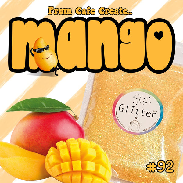 92 Mango Iridescent Ultra Fine  Glitter 100g