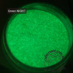 Glow in the dark powder - GREEN