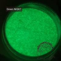 Glow in the dark powder - GREEN
