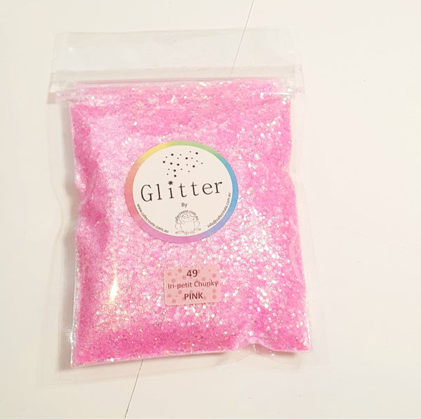 Glitter Diamonds - Chunky 49 Pink