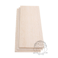 Balsa Wood Sheets 3pc