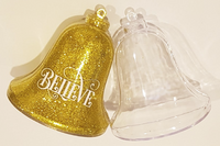 Acrylic Bell Shape Bauble (12)