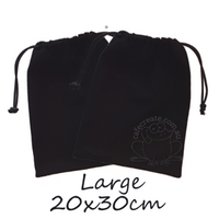 Black Calico Bag Large - 1