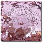 Glitter Chunky - Pink 3mm Hex