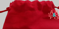 Red Canvas Bags - Small