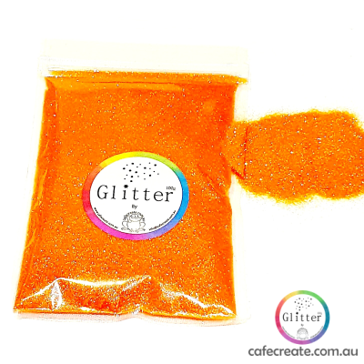 33 Orange Iridescent Ultra Fine  Glitter 50g