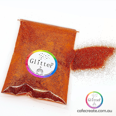 copper ultra fine glitter 100g