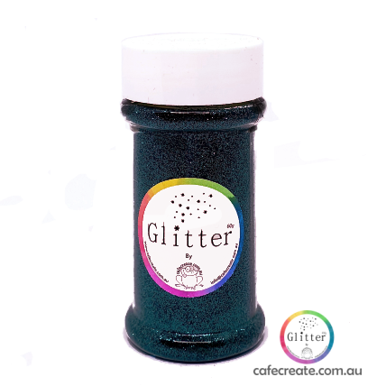 02 Black Ultra Fine Glitter 60g Shaker