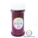 30 Burgundy Ultra Fine Glitter 60g Shaker