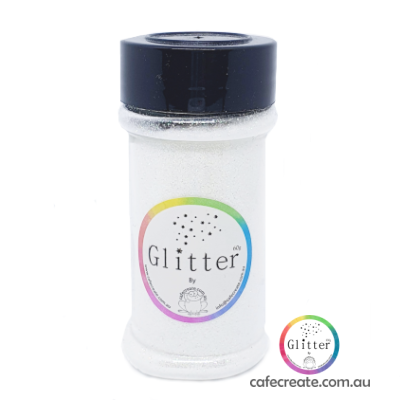 19 Iri White Ultra Fine Glitter 60g Shaker