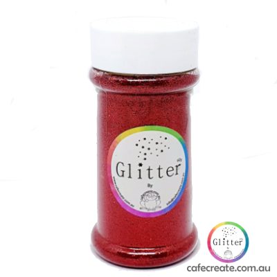 18 Red Ultra Fine Glitter 60g Shaker