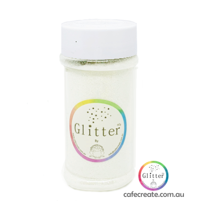 47 White Ultra Fine Glitter 60g Shaker